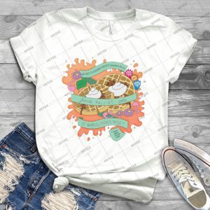 Friends Waffles Work- - Parks And Rec - - Trending Shirt For Women Vintage Retro Tee For Men Kid's T-Shirt Handmade Shirt