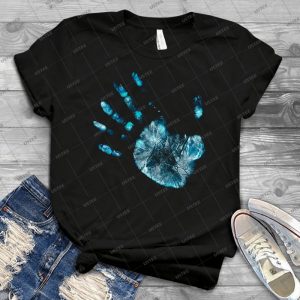 Fringe Hand 82 - Vintage Men's Shirt Tshirt For Women Classic Handmade Shirt Retro Graphic Tee