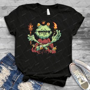 Frog King - Best Unisex Trending Handmade T-shirt Gift Idea For Men T-shirt For Woman