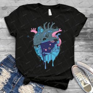 Frozen Alien Heart - Best Unisex Trending Handmade T-shirt Gift Idea For Men T-shirt For Woman