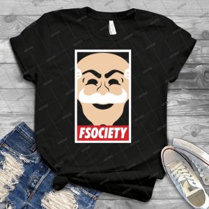 Fsociety 75 - Best Unisex Trending Handmade T-shirt Gift Idea For Men T-shirt For Woman