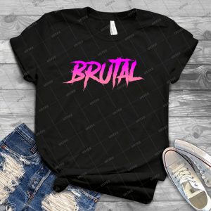 Fuchsia Brutalitt 56 - Trending Shirt For Women Vintage Retro Tee For Men Kid's T-Shirt Handmade Shirt