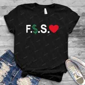 Fuck Money Spread Love [white] - Vintage Men's Shirt Tshirt For Women Classic Handmade Shirt Retro Graphic Tee