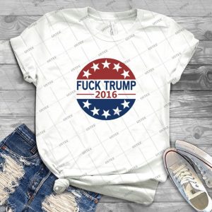 Fuck Trump - Gift Idea Shirt For Men Tee For Women Classic Retro Vintage Graphic T-Shirt