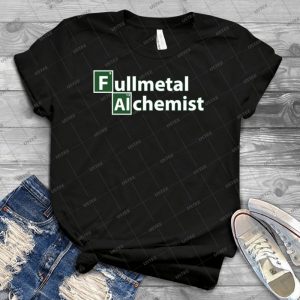 Fullmetal Alchemist Breaking Bad - Gift Idea Shirt For Men Tee For Women Classic Retro Vintage Graphic T-Shirt