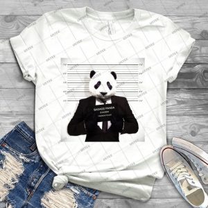 Funny Badass Panda 3 - Trending Shirt For Women Vintage Retro Tee For Men Kid's T-Shirt Handmade Shirt