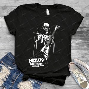 Funny Darth Vader Heavy Metal 2 - Vintage Men's Shirt Tshirt For Women Classic Handmade Shirt Retro Graphic Tee