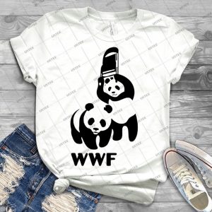 Funny Wwf Panda - Best Unisex Trending Handmade T-shirt Gift Idea For Men T-shirt For Woman