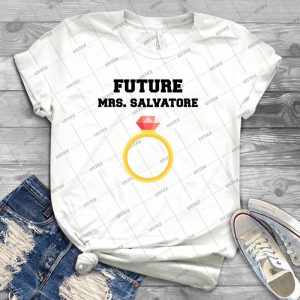 Future Mrs- Salvatore 40 - Trending Shirt For Women Vintage Retro Tee For Men Kid's T-Shirt Handmade Shirt