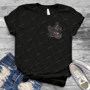 Galaxy Crystal Graphic 68 - Vintage Men's Shirt Tshirt For Women Classic Handmade Shirt Retro Graphic Tee