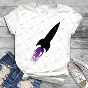 Galaxy Rocket 14 - Gift Idea Shirt For Men Tee For Women Classic Retro Vintage Graphic T-Shirt