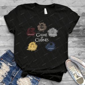 Game Of Clones Metal Gear 30 - Trending Shirt For Women Vintage Retro Tee For Men Kid's T-Shirt Handmade Shirt