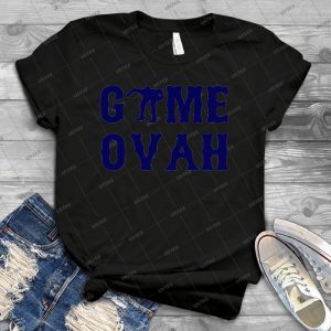 Game Ovah Red - Vintage Men's Shirt Tshirt For Women Classic Handmade Shirt Retro Graphic Tee