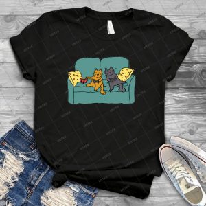 Gamer Cats 30 - Vintage Men's Shirt Tshirt For Women Classic Handmade Shirt Retro Graphic Tee