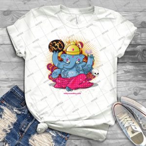 Ganesh T Shirt 25 - Vintage Men's Shirt Tshirt For Women Classic Handmade Shirt Retro Graphic Tee