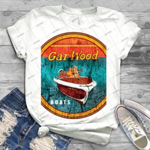 Gar Wood Vintage Wooden Boats Usa - Best Unisex Trending Handmade T-shirt Gift Idea For Men T-shirt For Woman