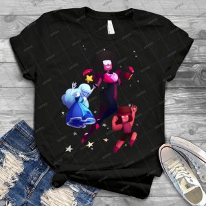 Garnet - Steven Universe Fanart, Sapphire, Ruby, Fusion 62 - Best Unisex Trending Handmade T-shirt Gift Idea For Men T-shirt For Woman