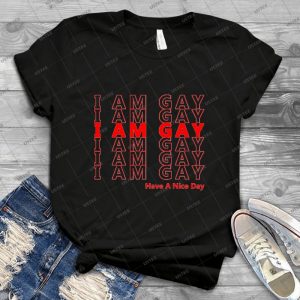Gay Day T Shirt - Gift Idea Shirt For Men Tee For Women Classic Retro Vintage Graphic T-Shirt