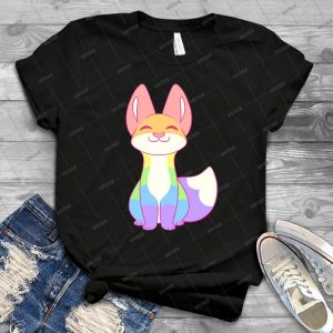 Gay Pride Fox 95 - Best Unisex Trending Handmade T-shirt Gift Idea For Men T-shirt For Woman