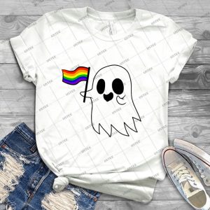 Gay Pride Ghost 13 - Trending Shirt For Women Vintage Retro Tee For Men Kid's T-Shirt Handmade Shirt