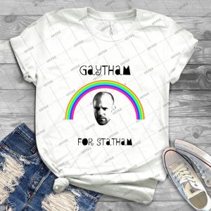 Gaytham For Statham 80 - Vintage Men's Shirt Tshirt For Women Classic Handmade Shirt Retro Graphic Tee