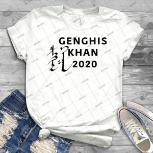 Genghis Khan 2020 To Beat Trump And Reclaim The Glory Of The Mongol Horde - Gift Idea Shirt For Men Tee For Women Classic Retro Vintage Graphic T-Shirt