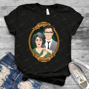 George & Martha 23 - Vintage Men's Shirt Tshirt For Women Classic Handmade Shirt Retro Graphic Tee