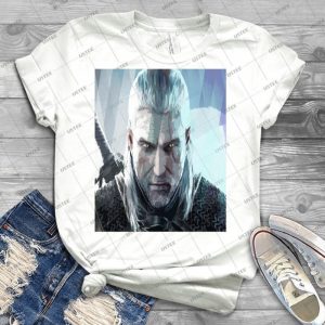 Geralt Of Rivia 16 - Trending Shirt For Women Vintage Retro Tee For Men Kid's T-Shirt Handmade Shirt