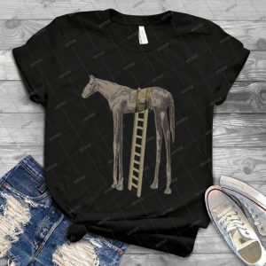 Get Off Your High Horse 22 - Vintage Men's Shirt Tshirt For Women Classic Handmade Shirt Retro Graphic Tee