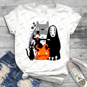 Ghibli D Away 76 - Vintage Men's Shirt Tshirt For Women Classic Handmade Shirt Retro Graphic Tee