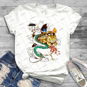Ghibli T Shirt 23 - Trending Shirt For Women Vintage Retro Tee For Men Kid's T-Shirt Handmade Shirt