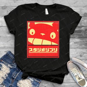Ghibli T Shirt 85 - Vintage Men's Shirt Tshirt For Women Classic Handmade Shirt Retro Graphic Tee