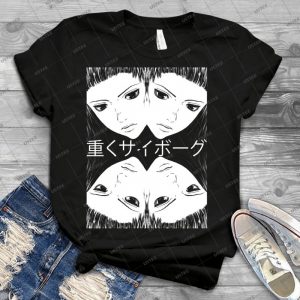 Ghost In The Shell Arise Heavily Cyborg - Trending Shirt For Women Vintage Retro Tee For Men Kid's T-Shirt Handmade Shirt