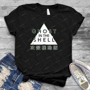 Ghost In The Shell Glitch - Trending Shirt For Women Vintage Retro Tee For Men Kid's T-Shirt Handmade Shirt