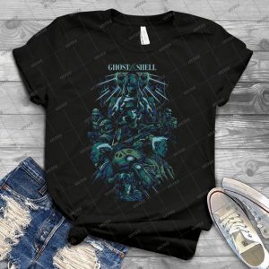 Ghost In The Shell_266 - Trending Shirt For Women Vintage Retro Tee For Men Kid's T-Shirt Handmade Shirt