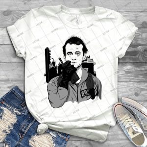 Ghostbusters Peter Venkman Bill Murray Illustration - Gift Idea Shirt For Men Tee For Women Classic Retro Vintage Graphic T-Shirt