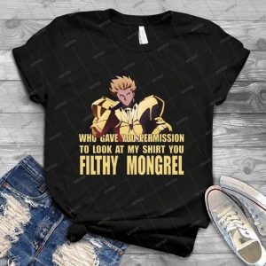 Gilgamesh - Vintage Men's Shirt Tshirt For Women Classic Handmade Shirt Retro Graphic Tee
