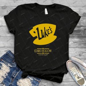 Gilmore Girls Luke S Diner Women Shirt - Gift Idea Shirt For Men Tee For Women Classic Retro Vintage Graphic T-Shirt