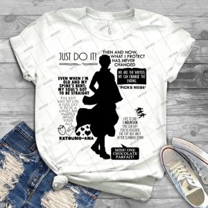 Gintama-Sakata Gintoki Quotes - Best Unisex Trending Handmade T-shirt Gift Idea For Men T-shirt For Woman