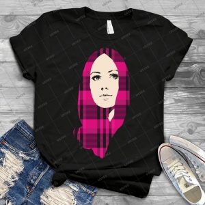 Girly Plaid 87 - Vintage Men's Shirt Tshirt For Women Classic Handmade Shirt Retro Graphic Tee