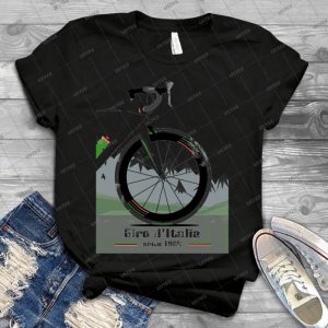 Giro D Italia Bike 63 - Vintage Men's Shirt Tshirt For Women Classic Handmade Shirt Retro Graphic Tee