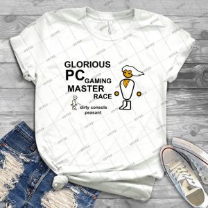 Glorious Pc Gaming Master Race - Gift Idea Shirt For Men Tee For Women Classic Retro Vintage Graphic T-Shirt
