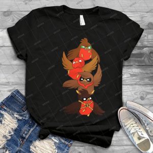 Go Robins -brave Birds - Vintage Men's Shirt Tshirt For Women Classic Handmade Shirt Retro Graphic Tee