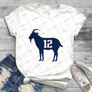 Goat Tb12 Tom Brady Limitied Edition - Gift Idea Shirt For Men Tee For Women Classic Retro Vintage Graphic T-Shirt