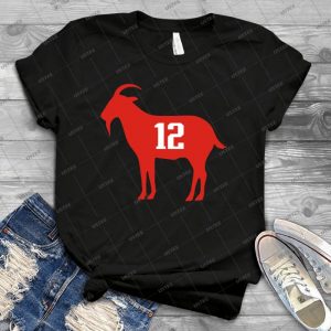 Goat Tom Brady - Vintage Men's Shirt Tshirt For Women Classic Handmade Shirt Retro Graphic Tee