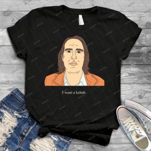 Gog - I Want A Kebab - Best Unisex Trending Handmade T-shirt Gift Idea For Men T-shirt For Woman
