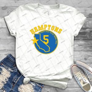 Golden State S Hamptons 5 - Vintage Men's Shirt Tshirt For Women Classic Handmade Shirt Retro Graphic Tee