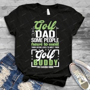 Golf Dad Funny - Gift Idea Shirt For Men Tee For Women Classic Retro Vintage Graphic T-Shirt