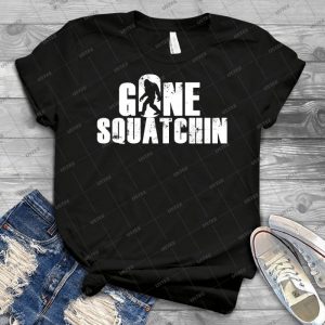 Gone Squatchin -Bigfoot Shirt - Gift Idea Shirt For Men Tee For Women Classic Retro Vintage Graphic T-Shirt
