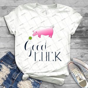 Good Luck Pig 2018 - Best Unisex Trending Handmade T-shirt Gift Idea For Men T-shirt For Woman